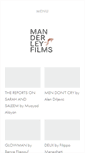 Mobile Screenshot of manderleyfilms.com